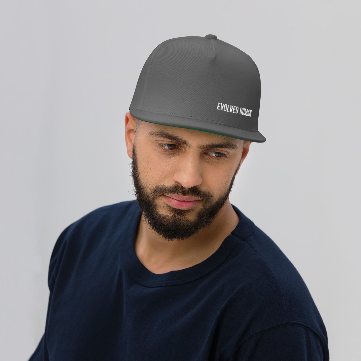 Evolved Human Flat Bill Cap