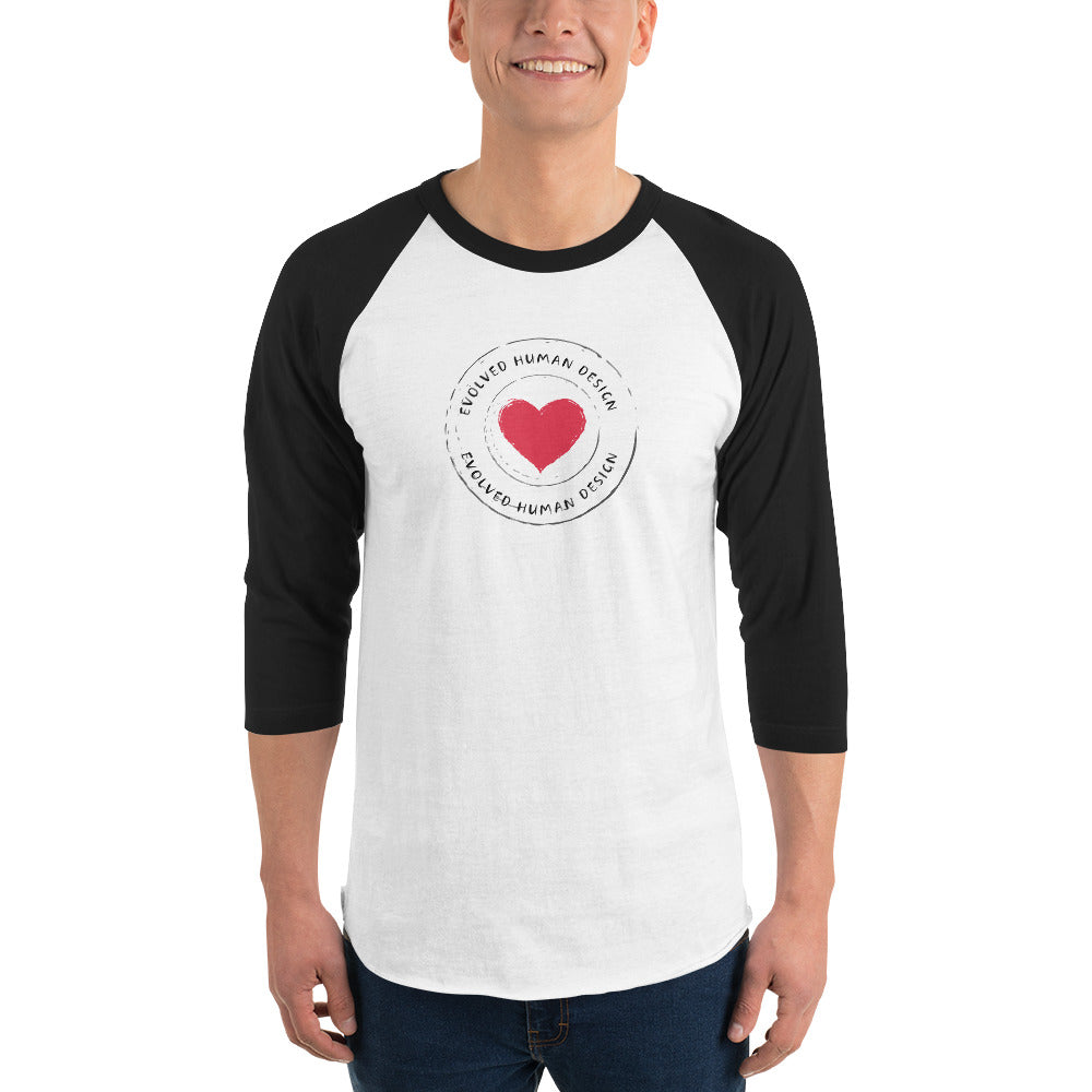 The Signature Logo 3/4 sleeve raglan shirt