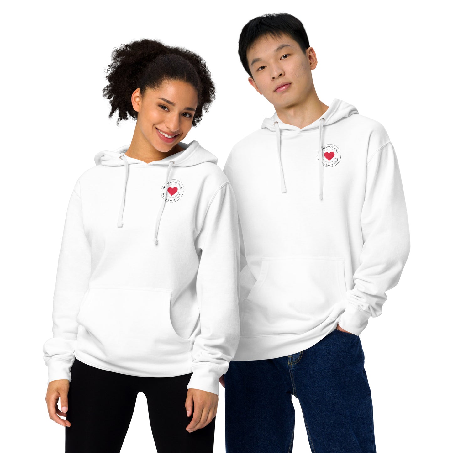 Evolved Human Design Unisex midweight hoodie