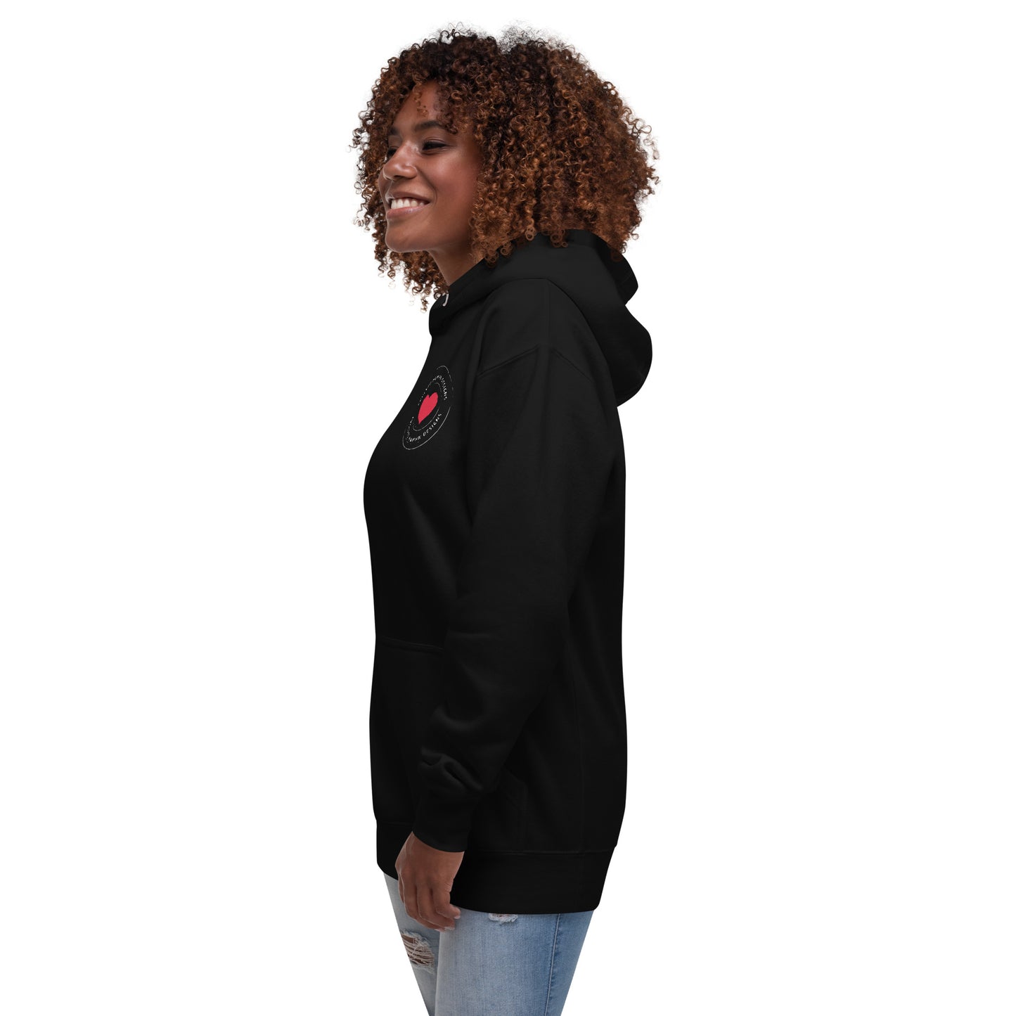 Evolved Human Designs Small LogoUnisex Hoodie