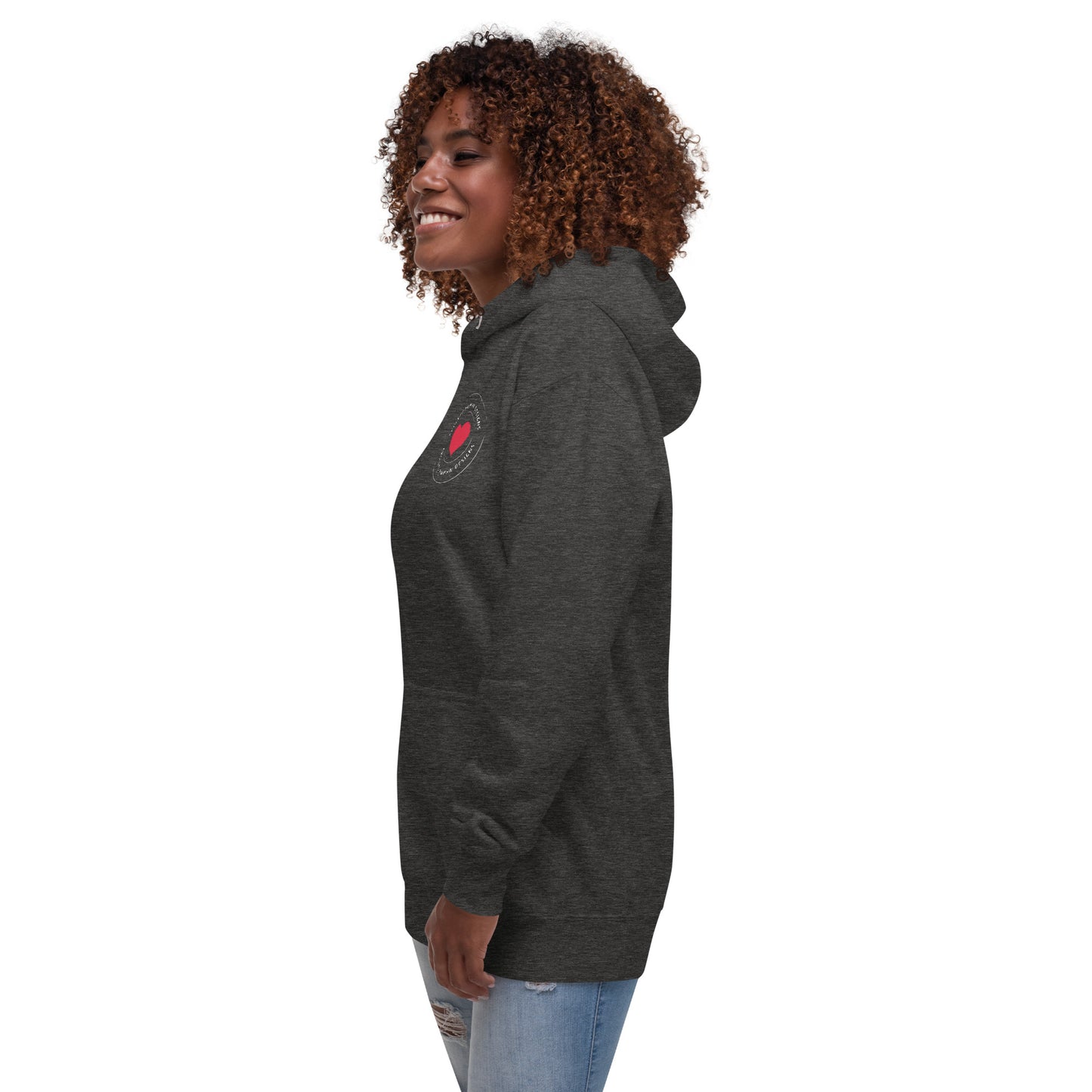 Evolved Human Designs Small LogoUnisex Hoodie