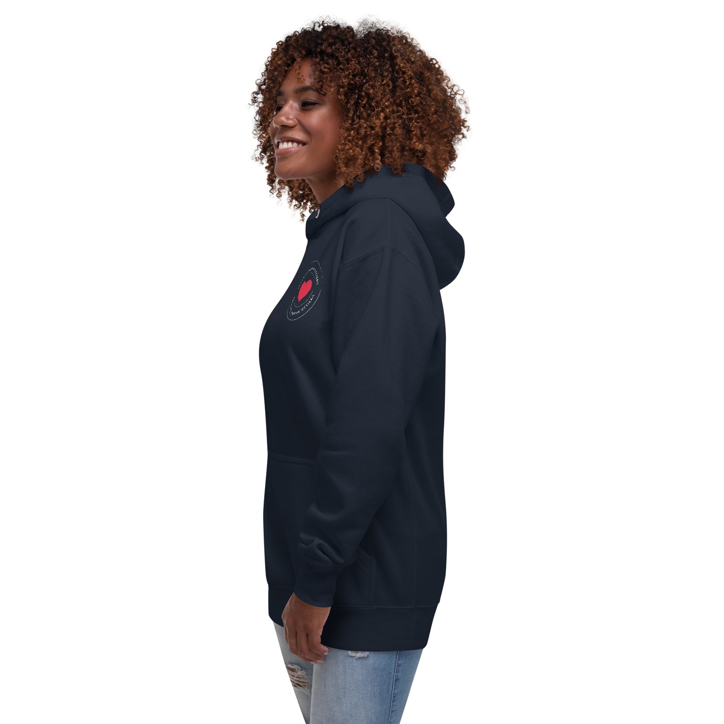 Evolved Human Designs Small LogoUnisex Hoodie