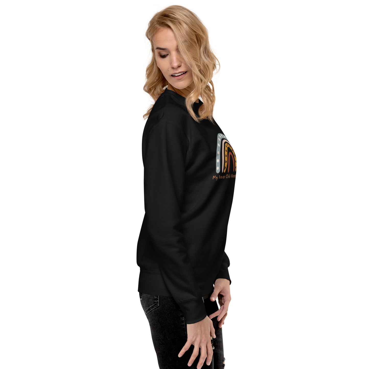My Inner Child Needs Coffee Unisex Premium Sweatshirt