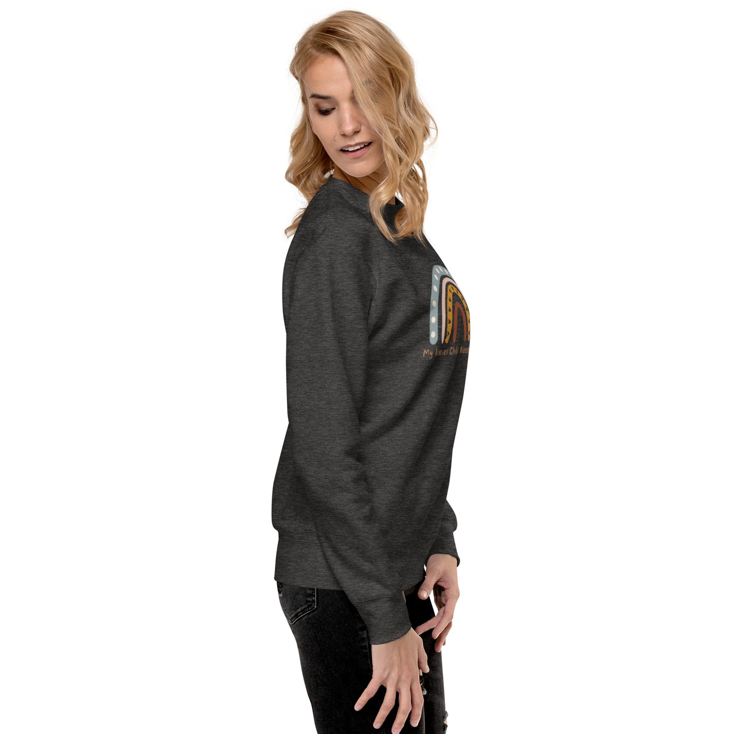 My Inner Child Needs Coffee Unisex Premium Sweatshirt