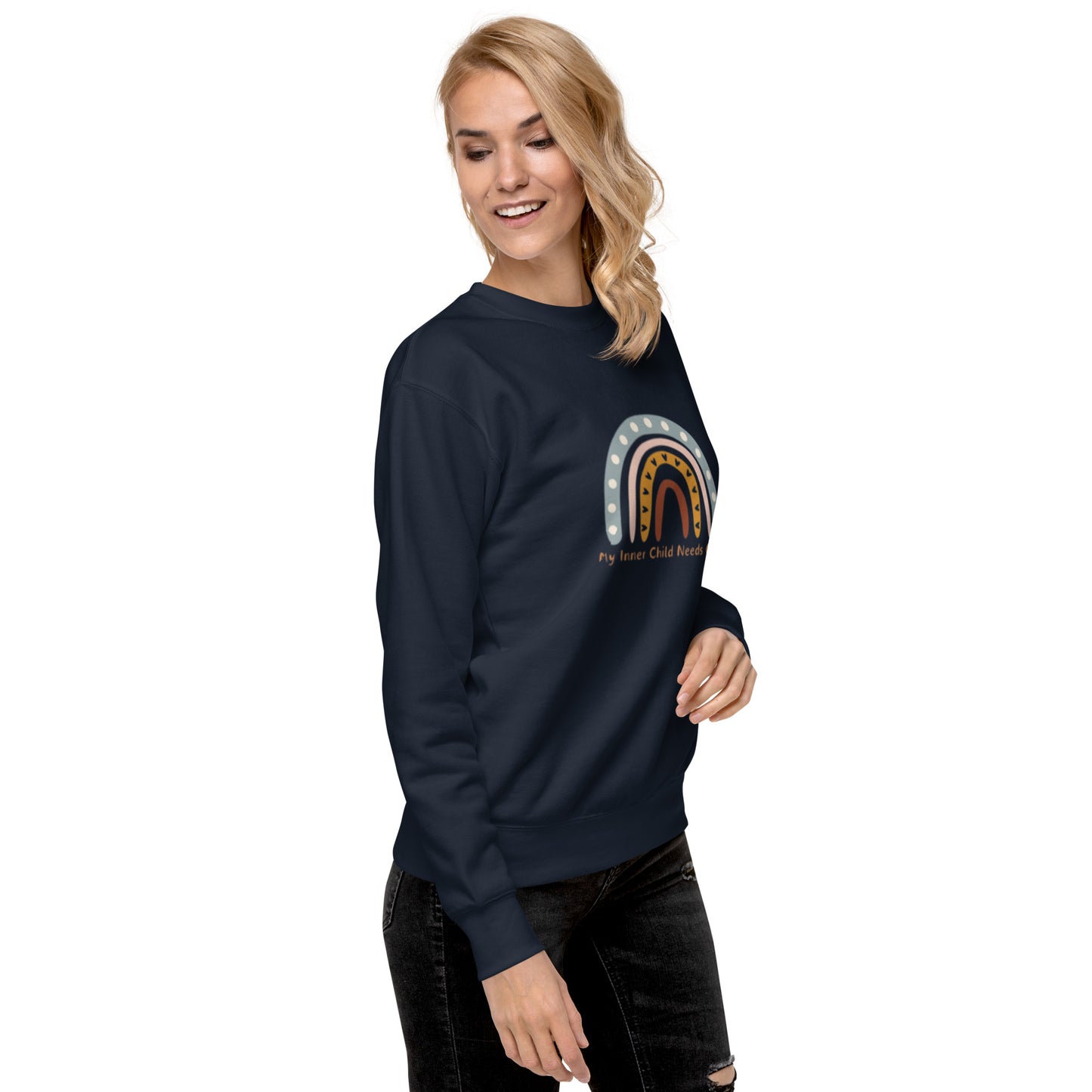 My Inner Child Needs Coffee Unisex Premium Sweatshirt