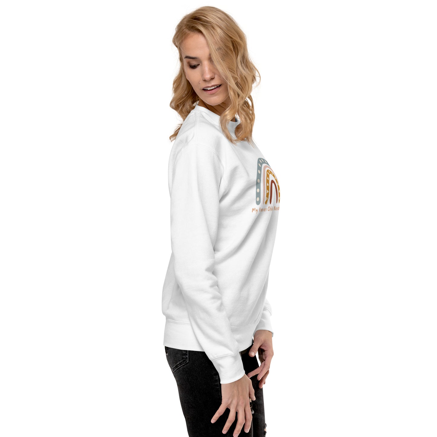 My Inner Child Needs Coffee Unisex Premium Sweatshirt
