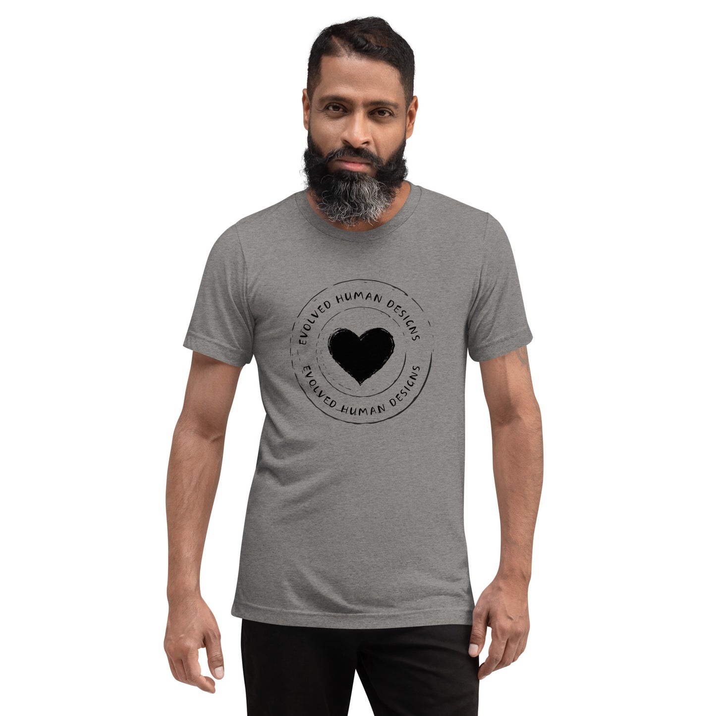 Evolved Human Design Logo Larger Short sleeve t-shirt