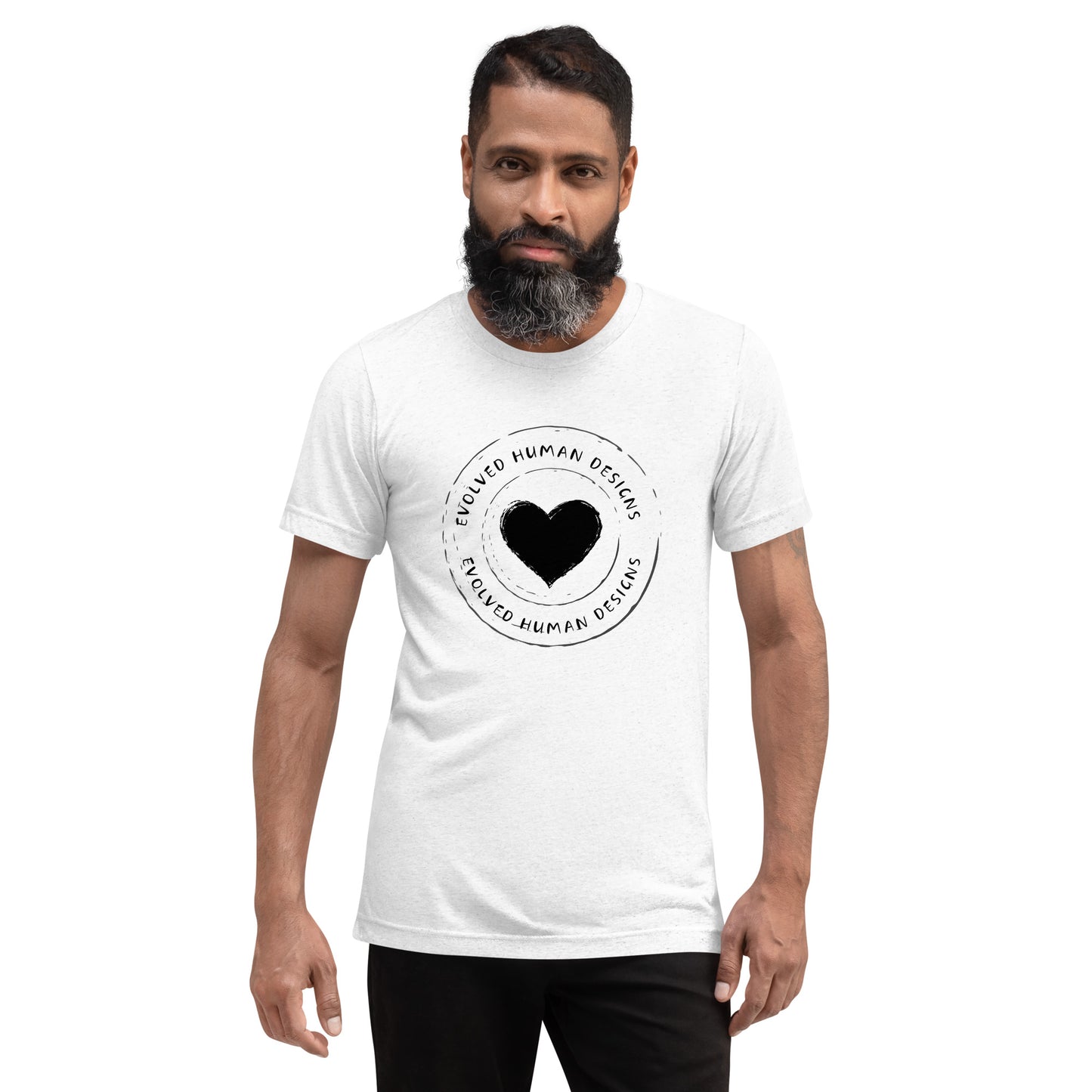 Evolved Human Design Logo Larger Short sleeve t-shirt