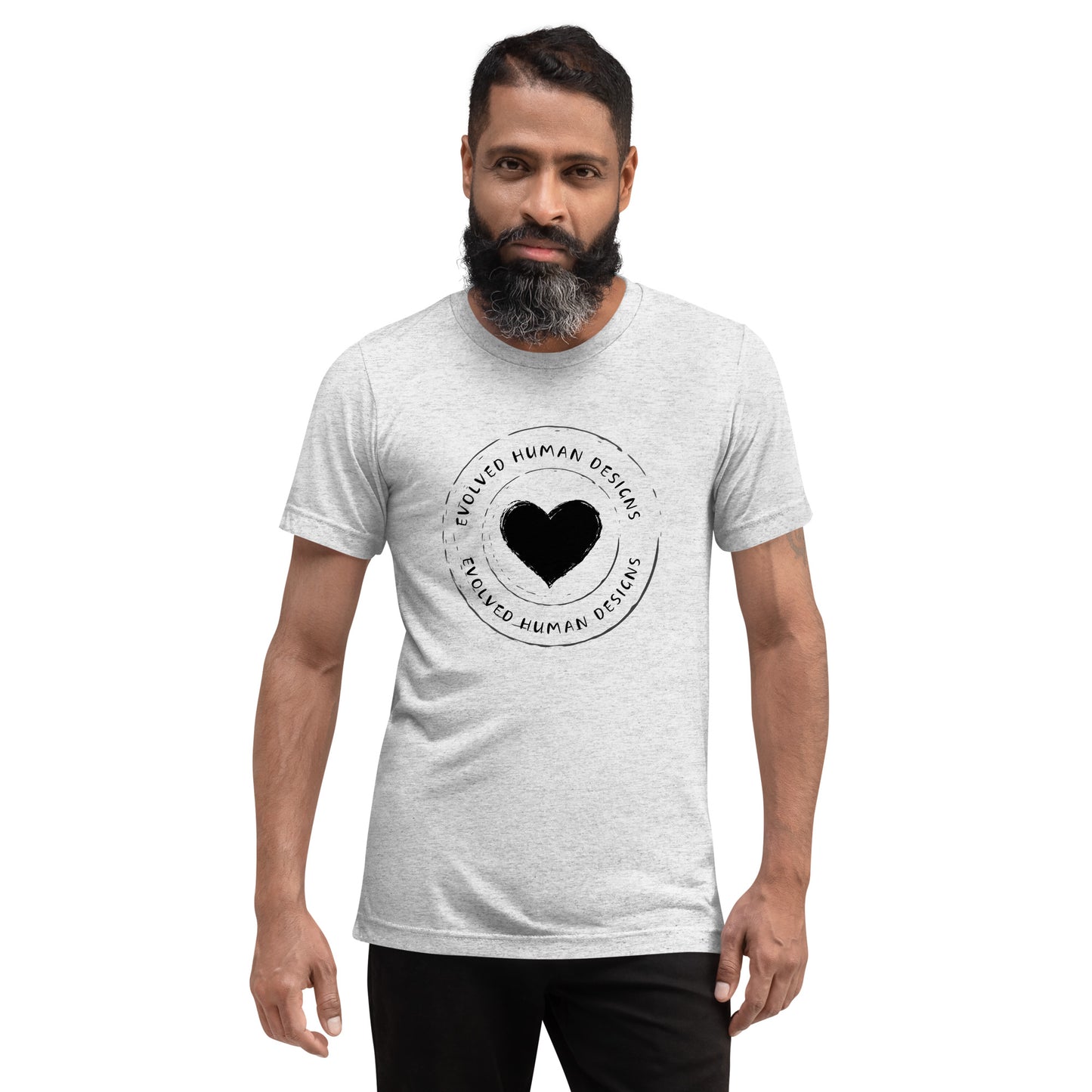 Evolved Human Design Logo Larger Short sleeve t-shirt