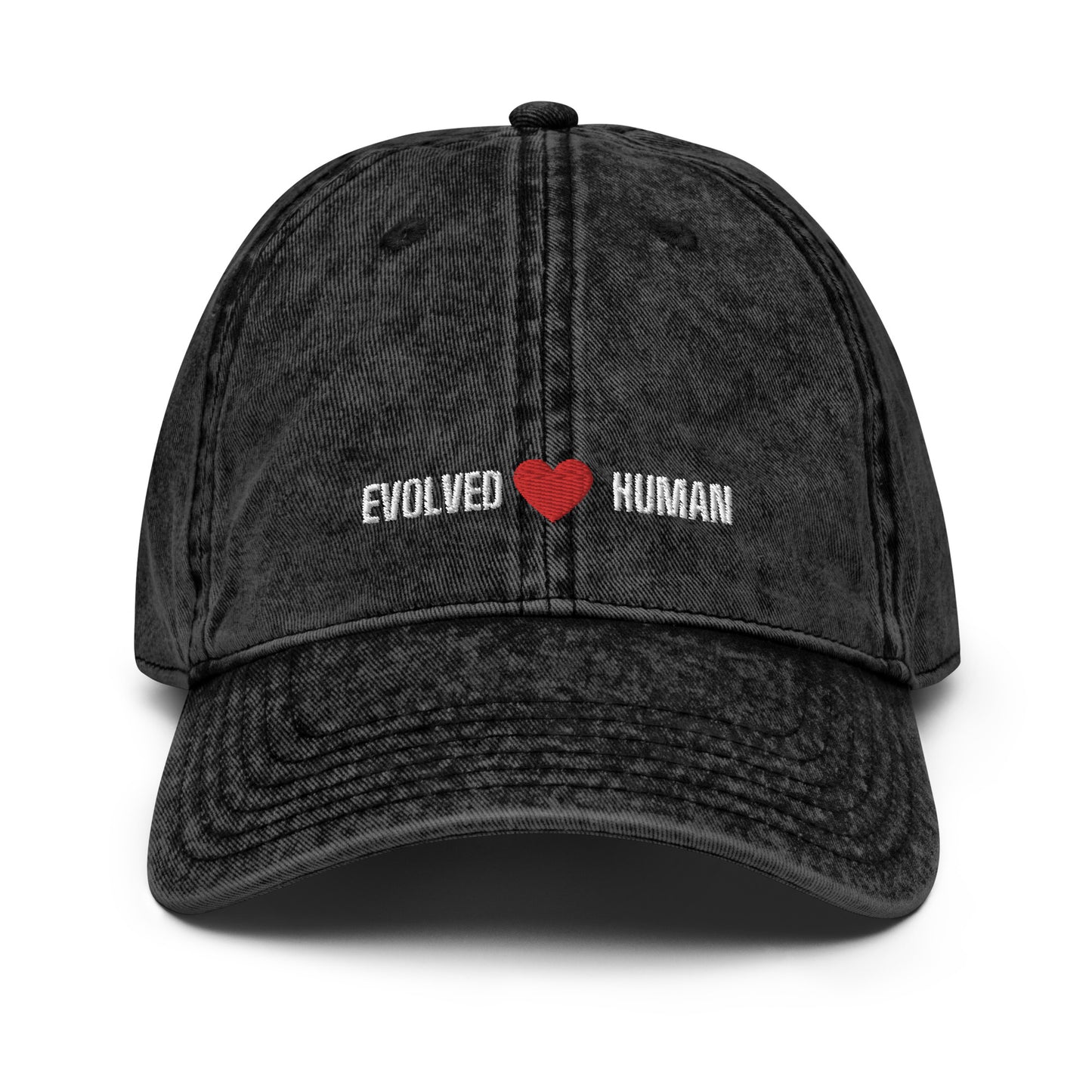 Evolved Human Vintage Cotton Twill Cap