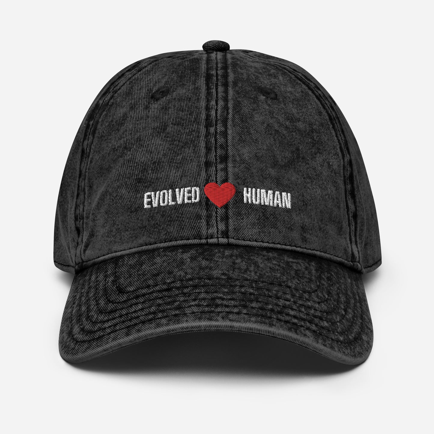 Evolved Human Vintage Cotton Twill Cap