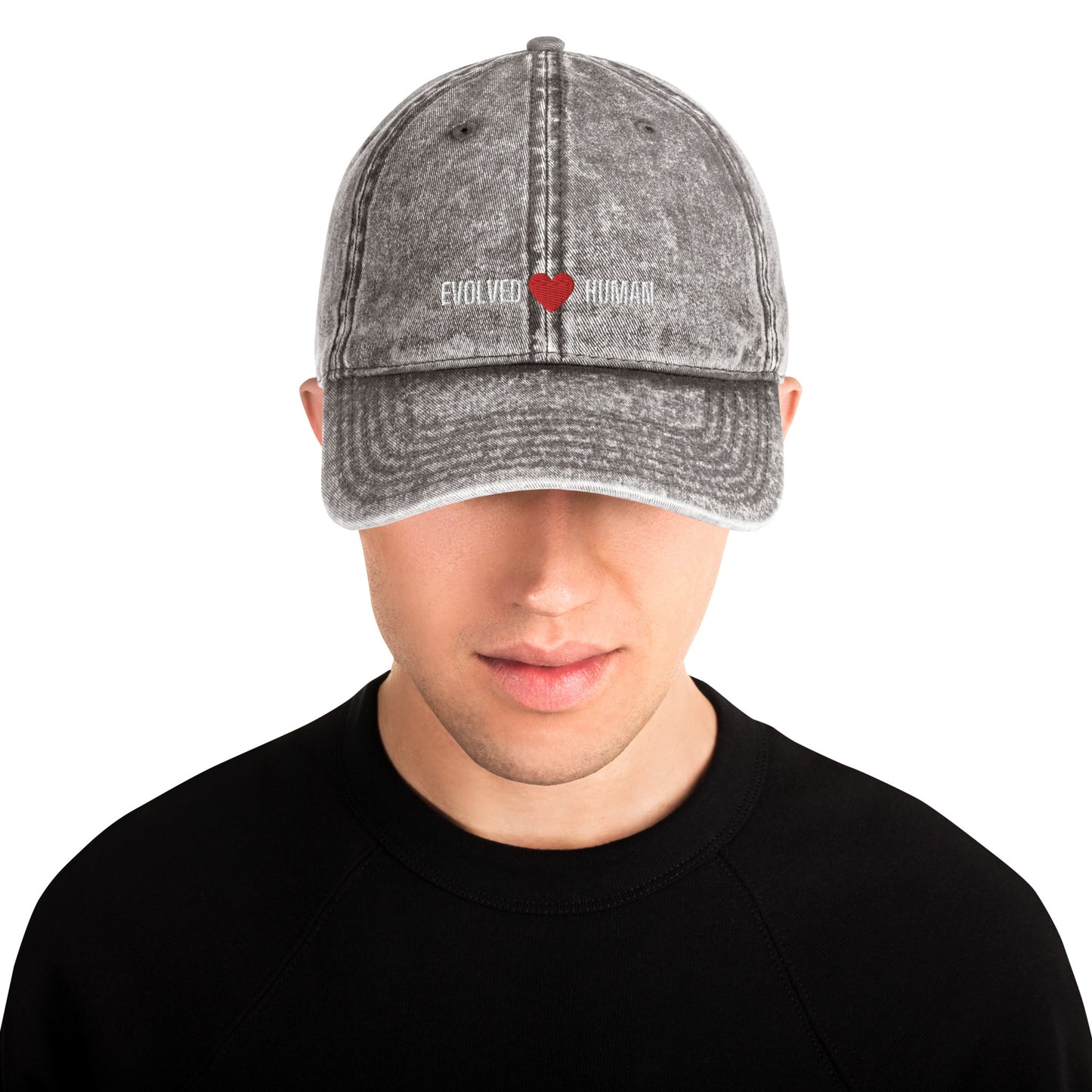 Evolved Human Vintage Cotton Twill Cap