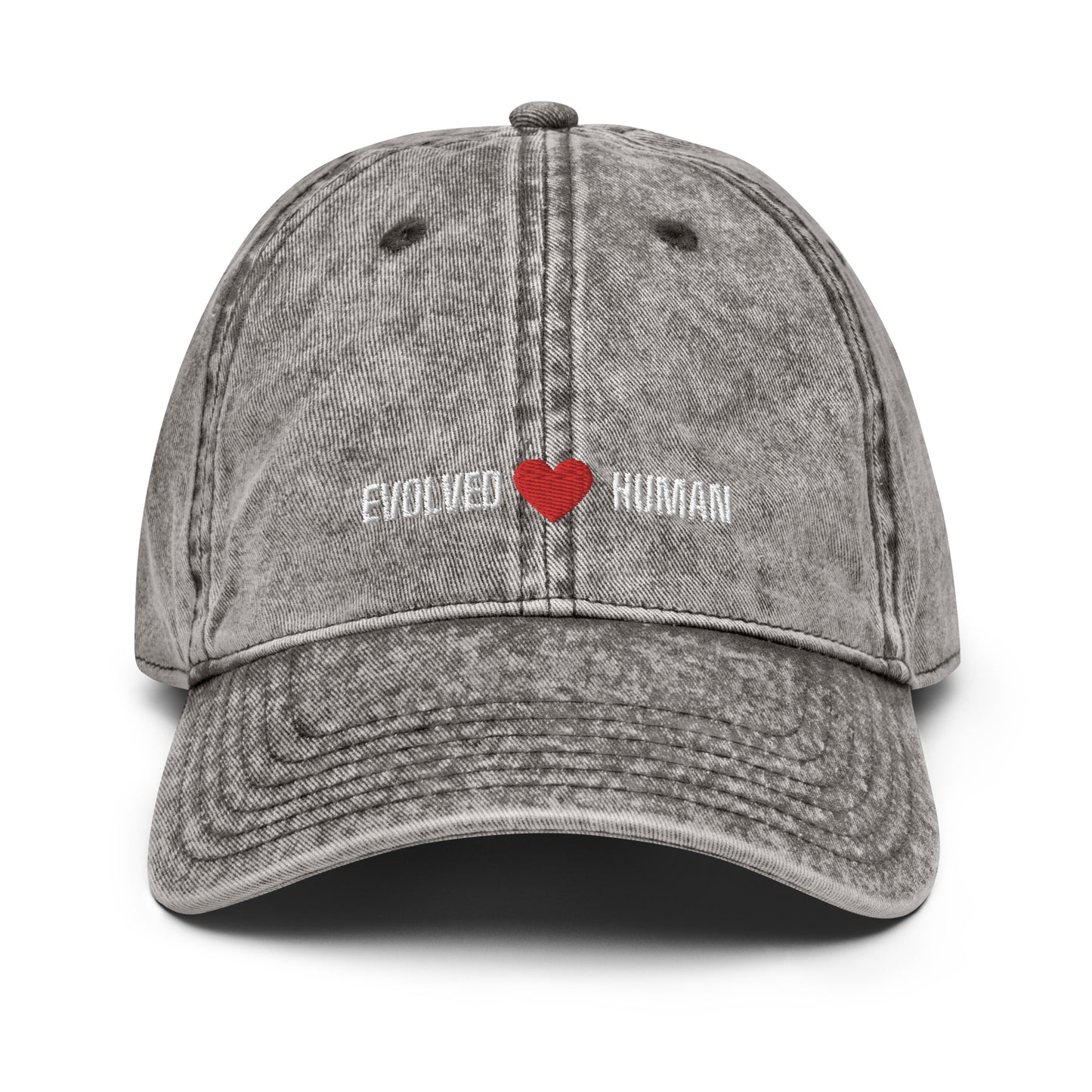 Evolved Human Vintage Cotton Twill Cap