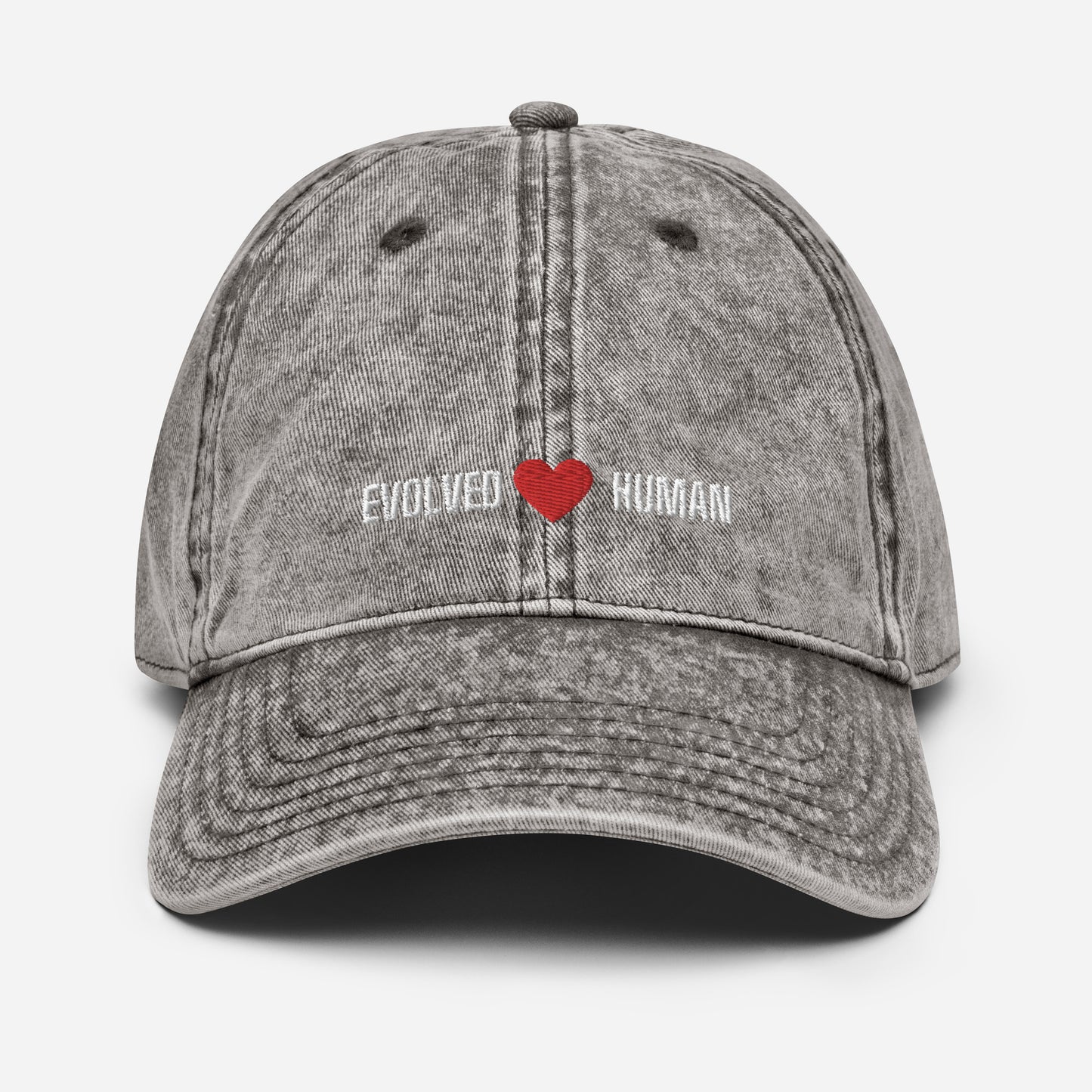 Evolved Human Vintage Cotton Twill Cap