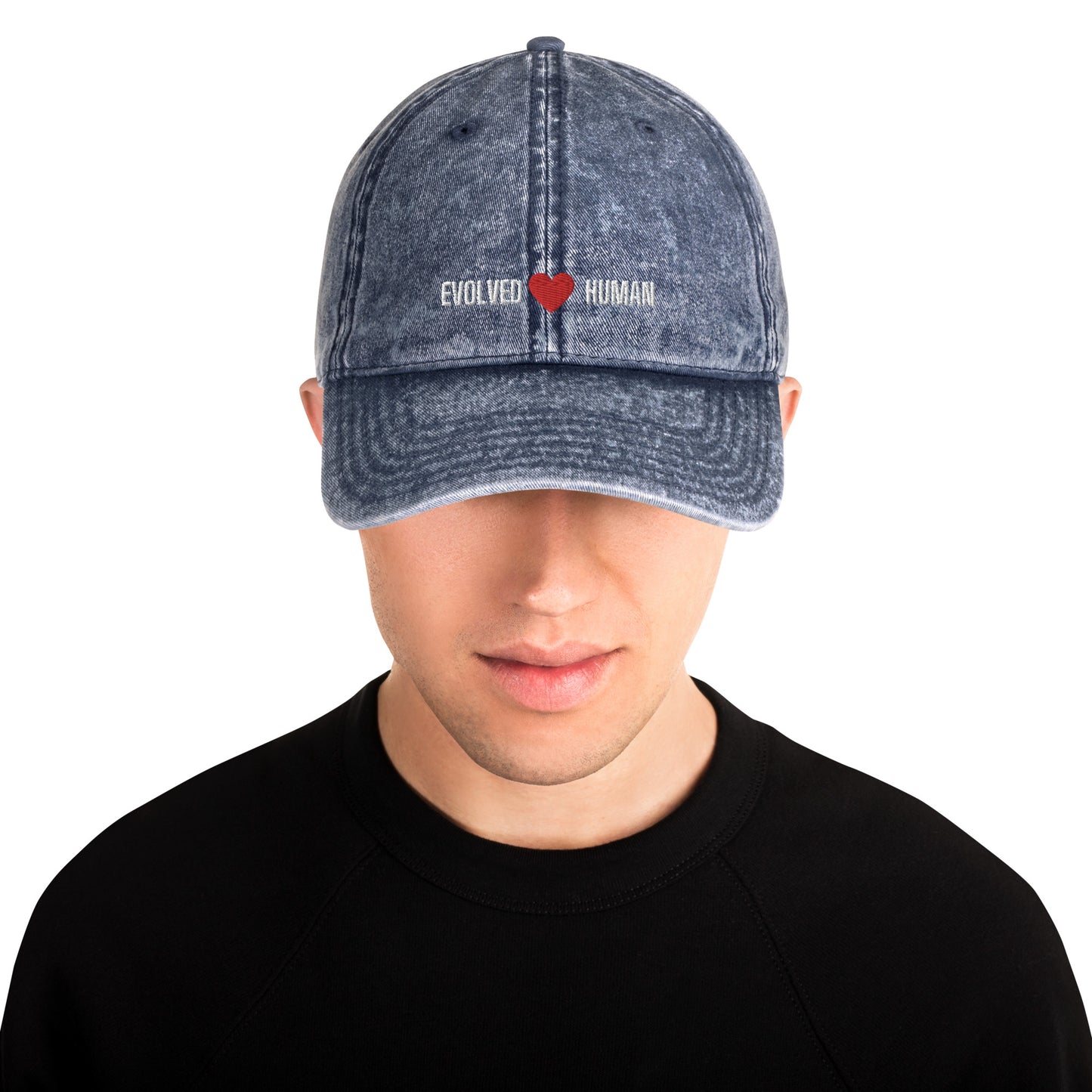 Evolved Human Vintage Cotton Twill Cap