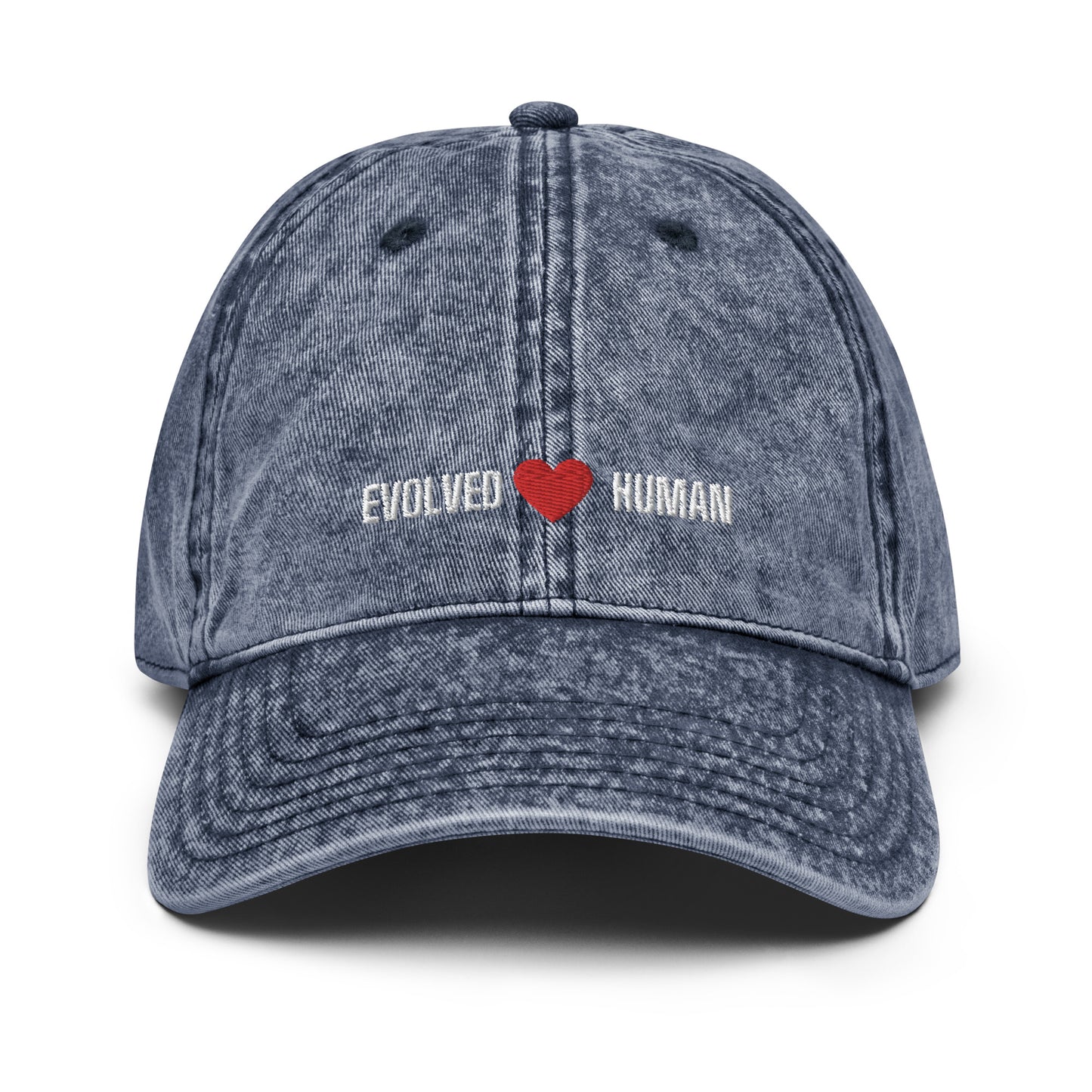 Evolved Human Vintage Cotton Twill Cap