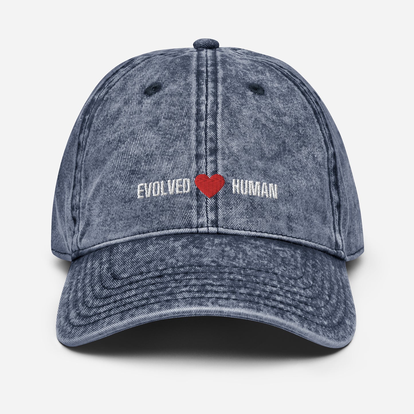 Evolved Human Vintage Cotton Twill Cap