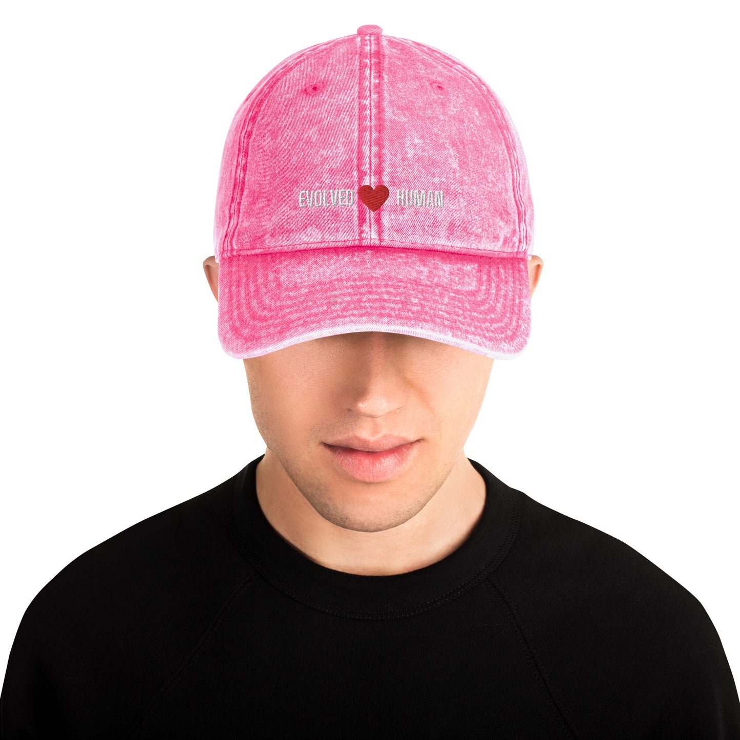 Evolved Human Vintage Cotton Twill Cap