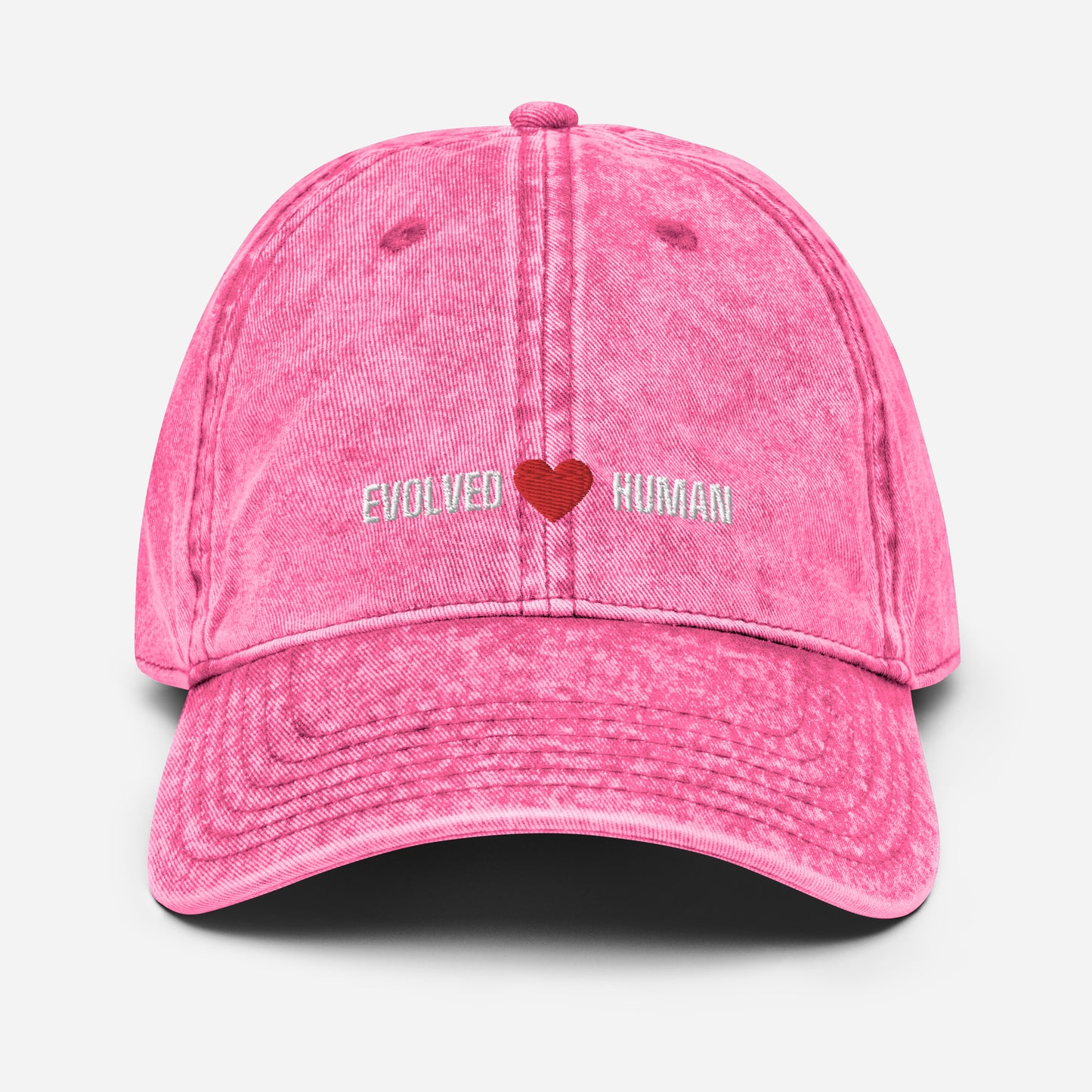 Evolved Human Vintage Cotton Twill Cap