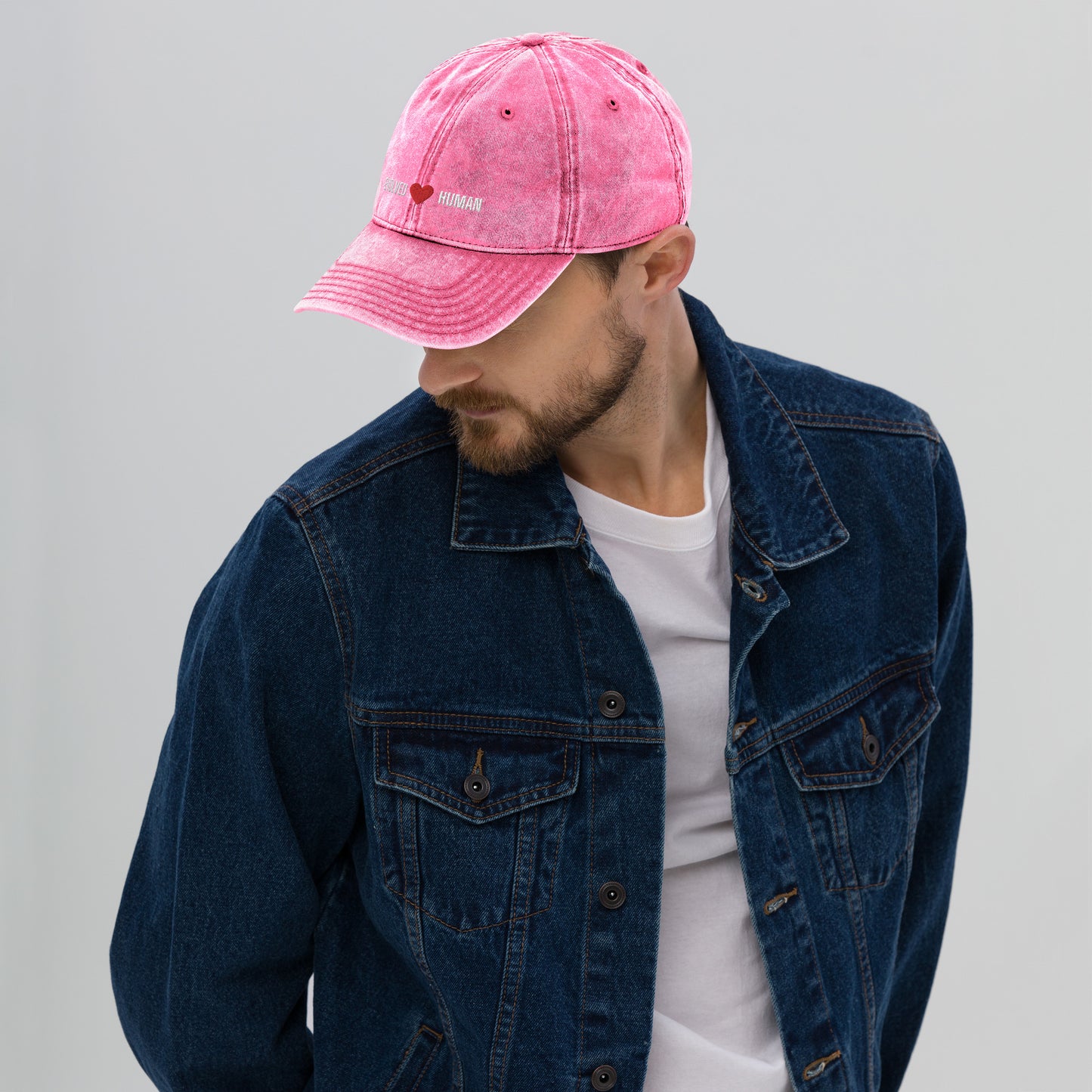 Evolved Human Vintage Cotton Twill Cap