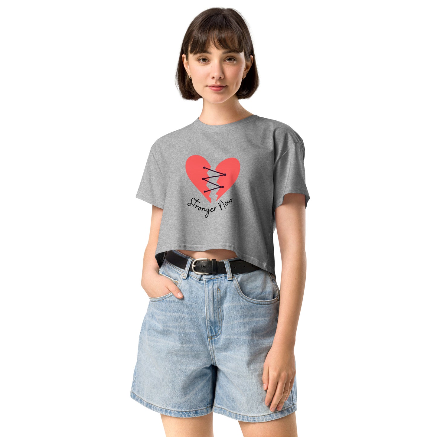 Stronger Now Women’s Crop Top