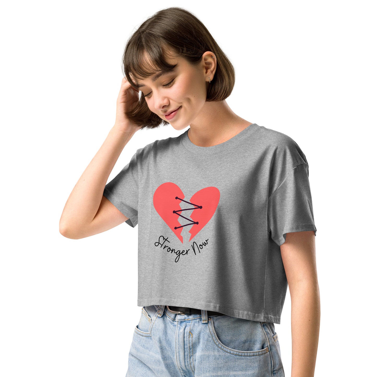 Stronger Now Women’s Crop Top