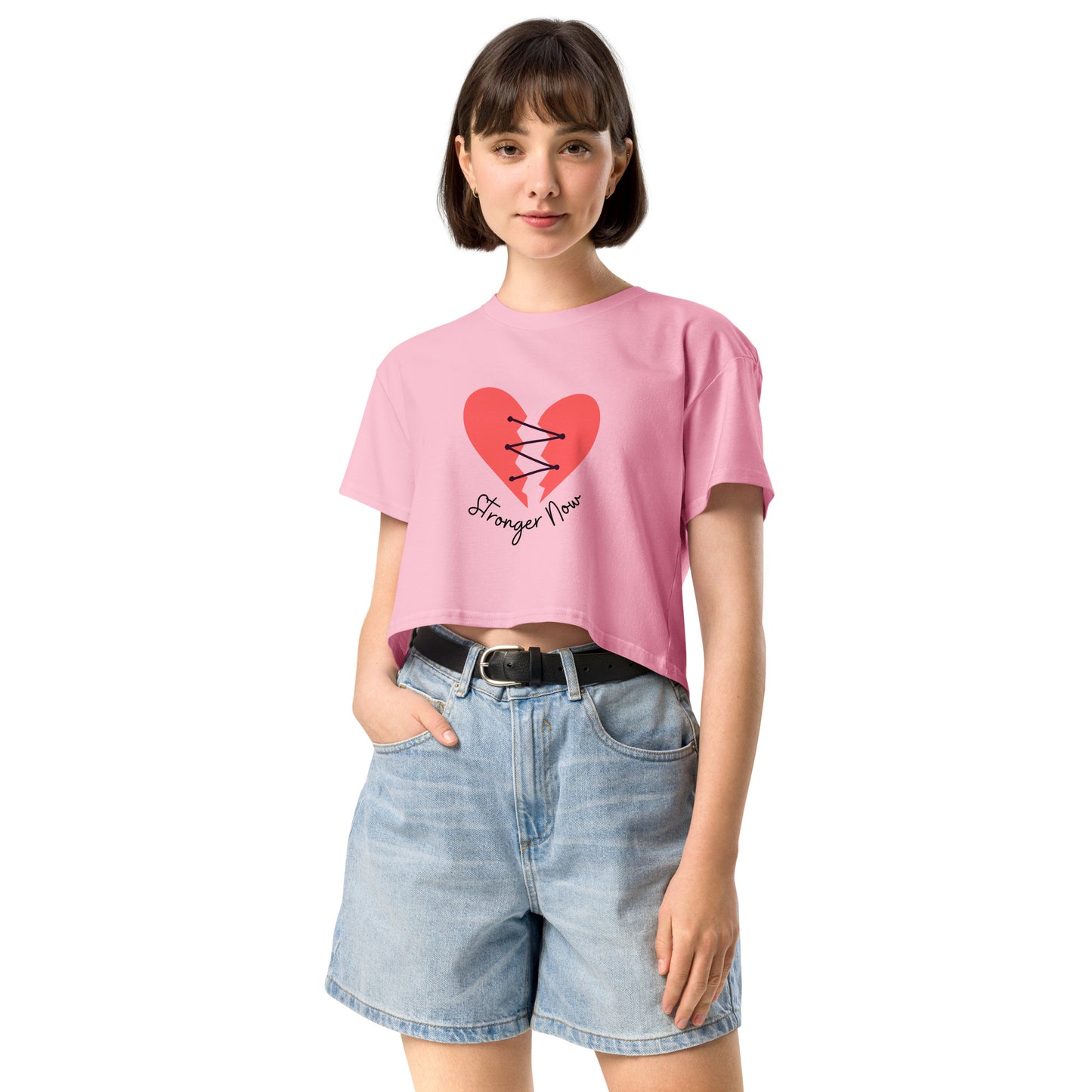 Stronger Now Women’s Crop Top