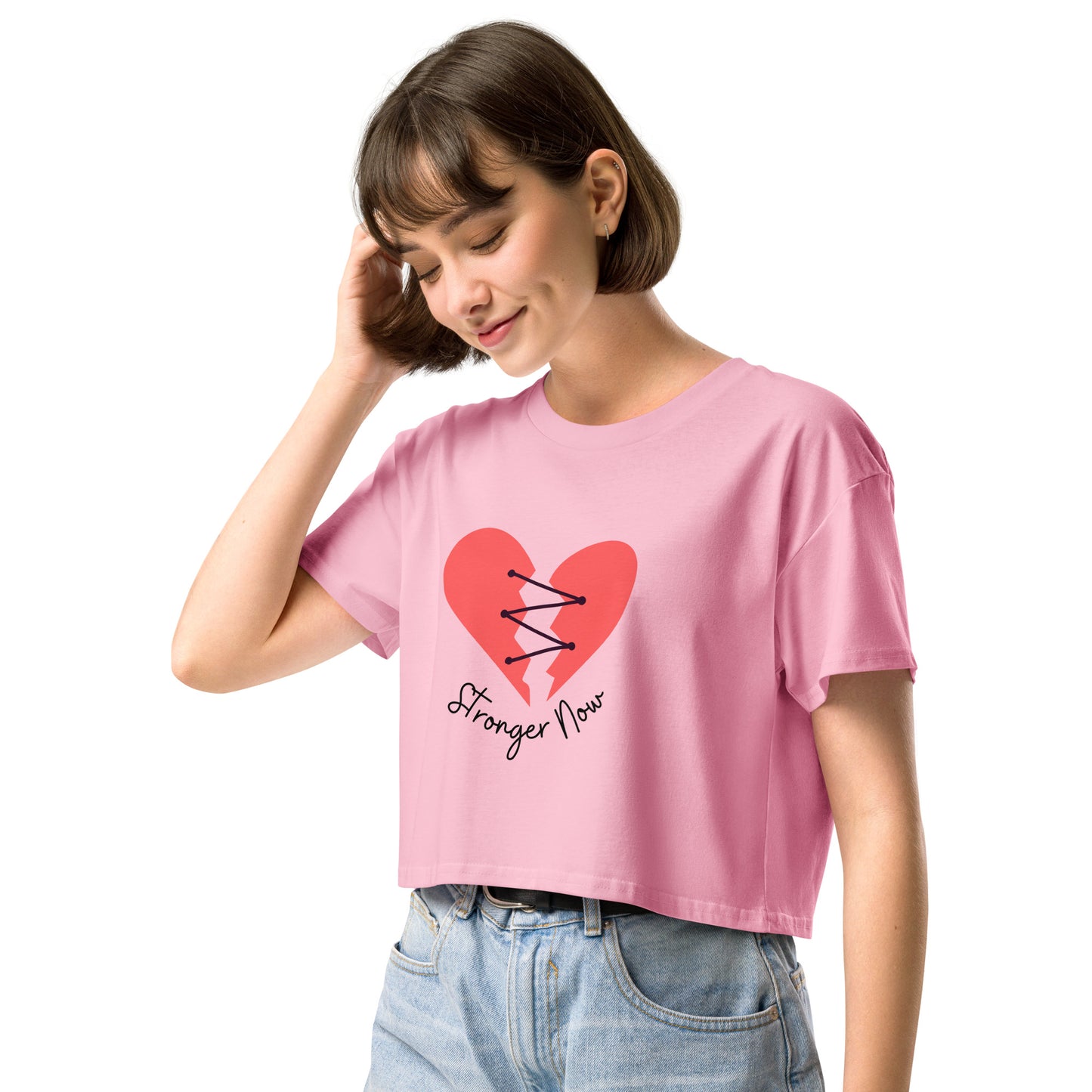 Stronger Now Women’s Crop Top