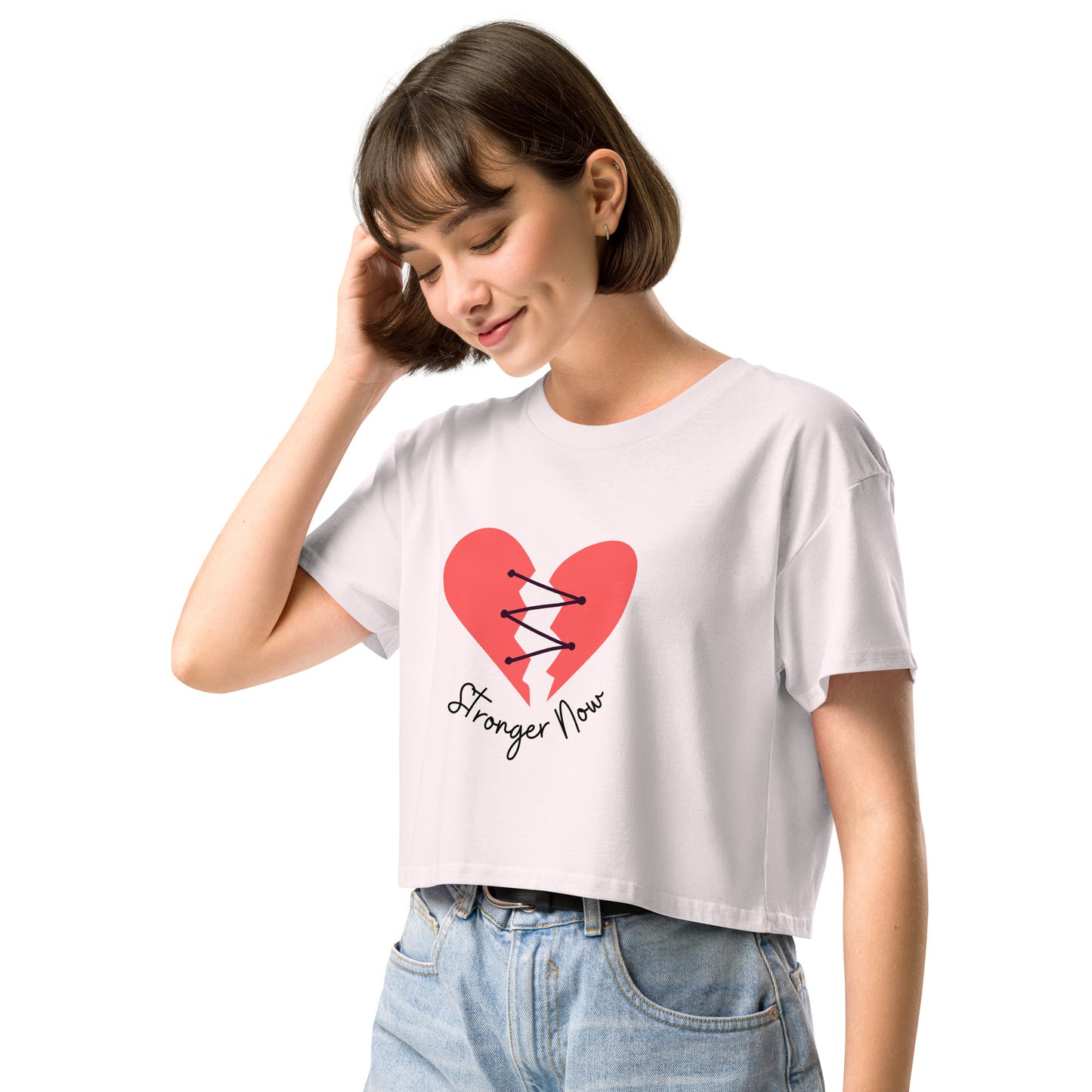 Stronger Now Women’s Crop Top
