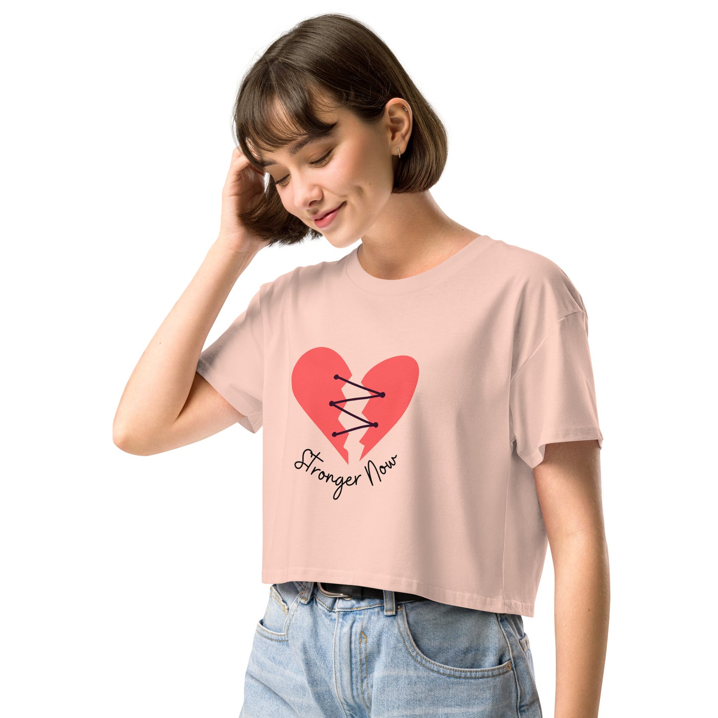 Stronger Now Women’s Crop Top