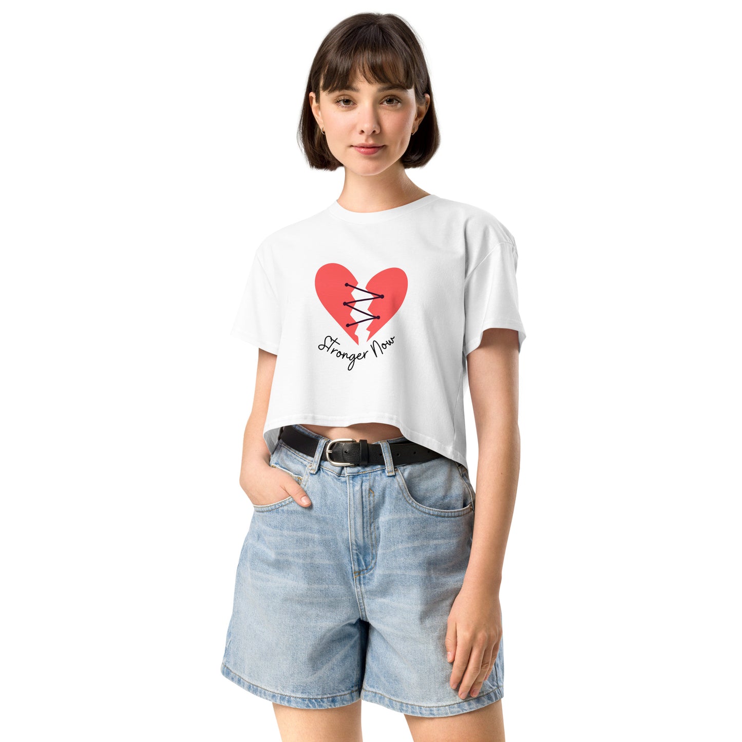 Stronger Now Women’s Crop Top