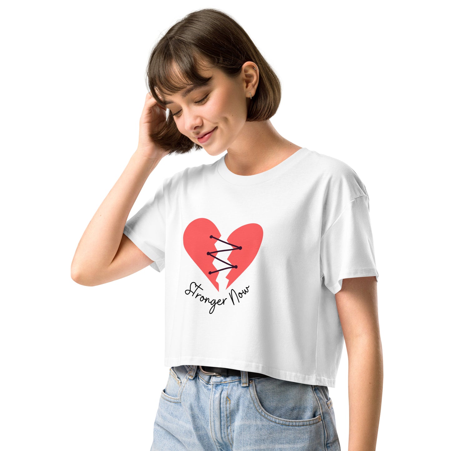 Stronger Now Women’s Crop Top