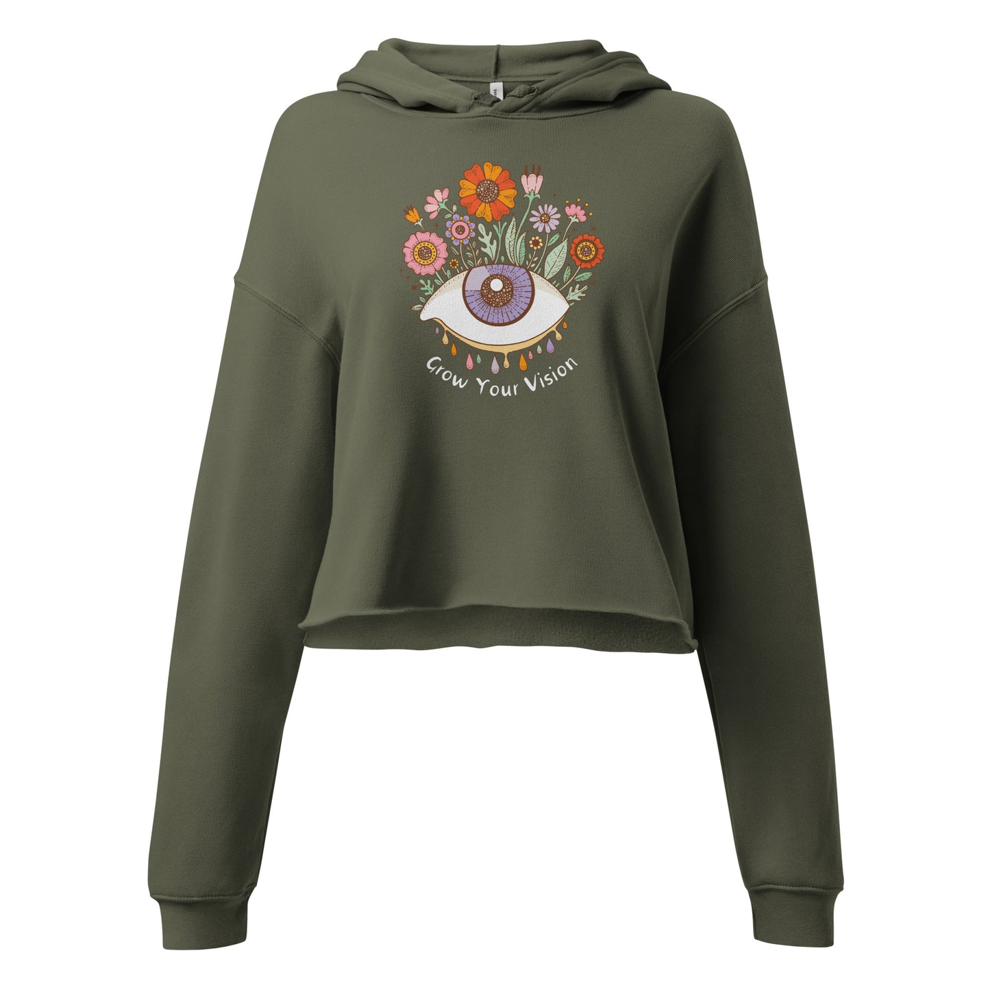 Grow Your Vision Crop Hoodie