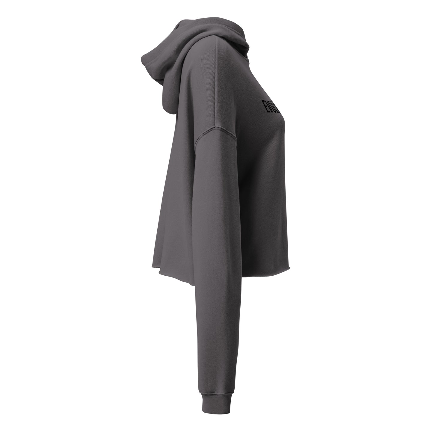 Evolved Human Simple Crop Hoodie
