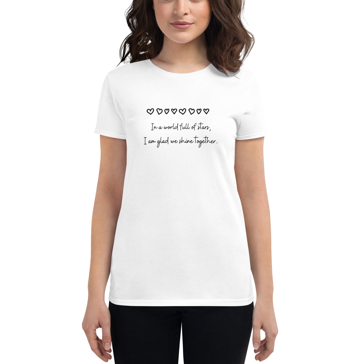 In A World Full of Stars Women's short sleeve t-shirt