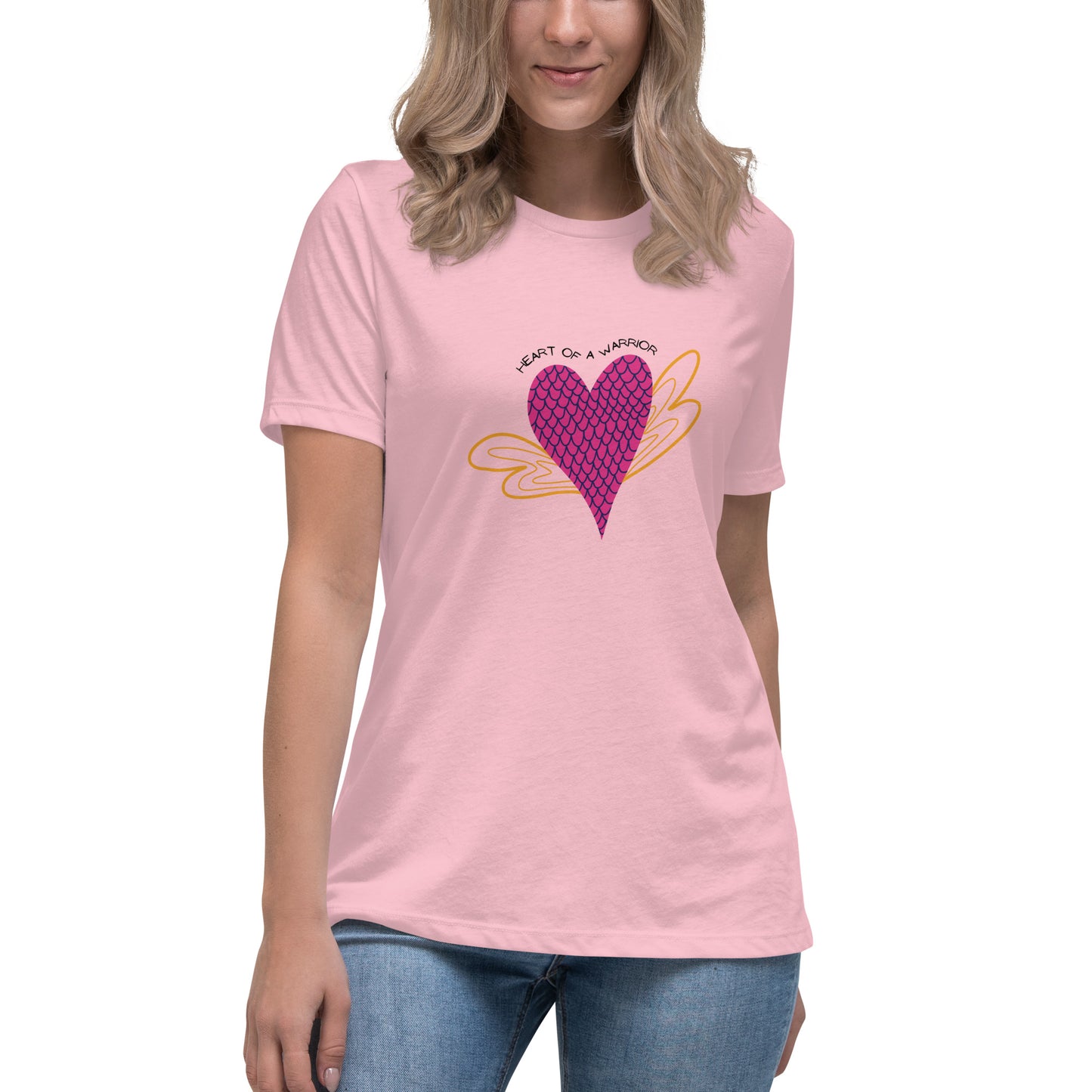 Heart of a Warrior Women's Relaxed T-Shirt