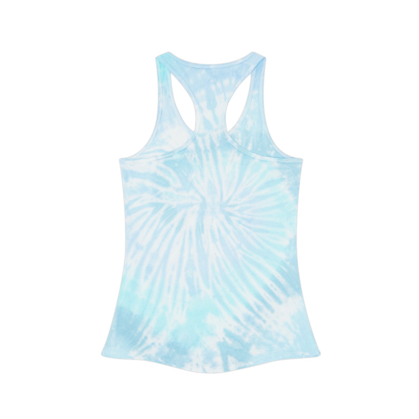 Evolved Human Designs Tie Dye Racerback Tank Top