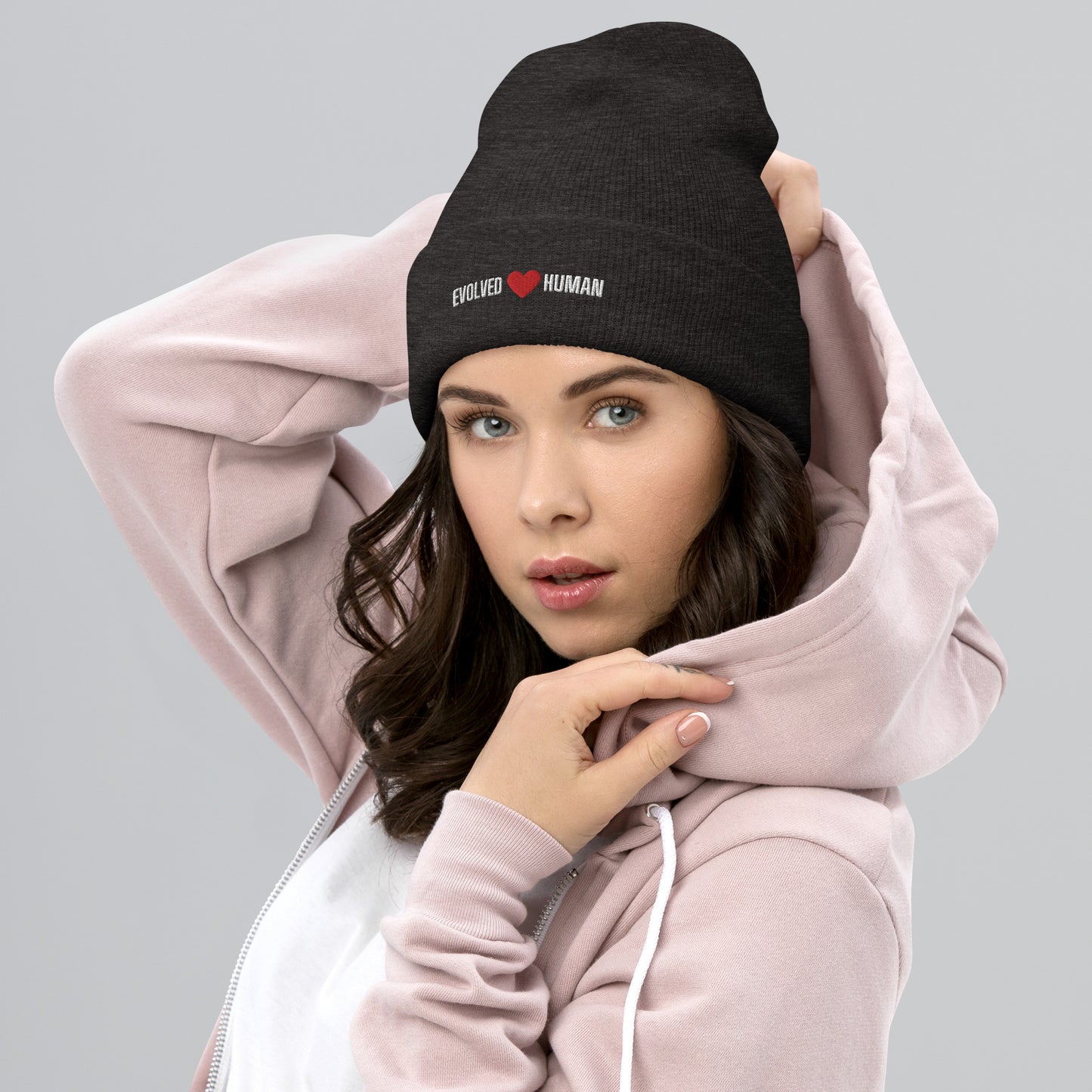 Evolved Human Cuffed Beanie