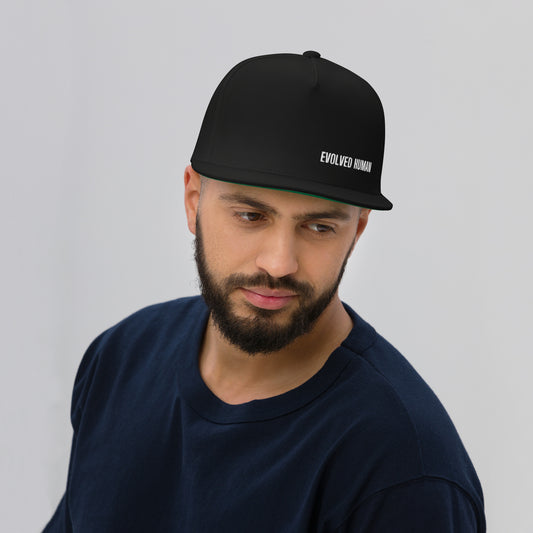 Evolved Human Flat Bill Cap