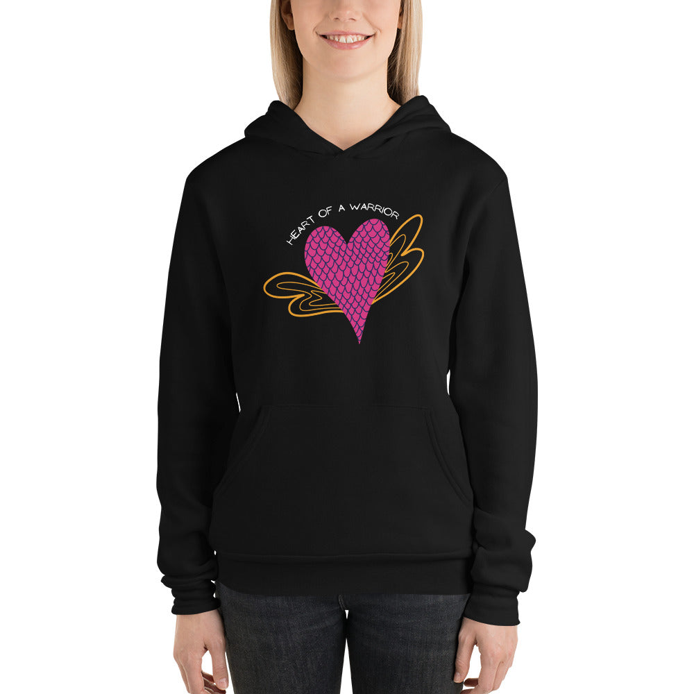 Heart of a Warrior Unisex hoodie