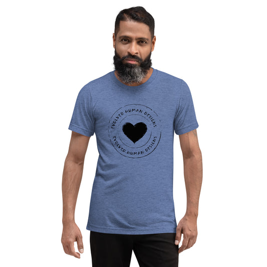 Evolved Human Design Logo Larger Short sleeve t-shirt