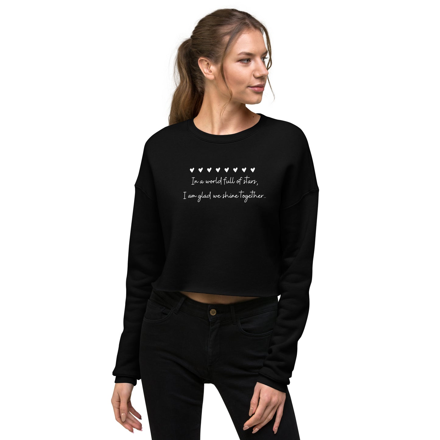 Ultra-Soft Crop Sweatshirt